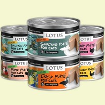 로투스 캔 그레인프리 파테 고양이 주식캔 78g, 터키 파테 70g