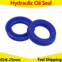 유압실린더 UN / U Y 형 링 폴리 우레탄 (PU) 유압 오일 씰 실린더 피스톤 씰링 가스켓 ID 14 15 16 MM 5, 105 22X30X7 (5Pcs)