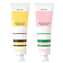 YNM 와이앤엠 깨끗한 피부 모이스춰 밀크 프레쉬 핑크 피치 핸드크림 50ml, 모이스춰 밀크 핸드크림 50ml