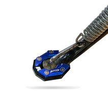 야하마 XMAX300 엑스맥스 튜닝 사이드스탠드클립 말발굽 발판 L253, 블루