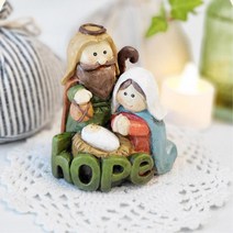 크리스마스 장식품 아기예수님 성탄절 구유 데코소품