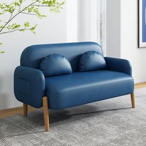 MONTHERIA 패브릭쇼파 3인용쇼파 1인소파 WJC135-53, 150CM, 네이비