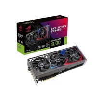 ASUS ROG Strix GeForce RTX® 4080 게이밍 그래픽 카드 PCIe 4.0 16GB GDDR6X HDMI 2.1a 디스플레이 포트 1.4a USA 미국, Black_ROG-STRIX-RTX4080-O16G-G