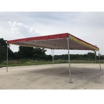 가족용 캠핑 텐트 캐노피 3.3x6.4m 운동회 체육대회, 5.3x6.4m 천(경사창고용 5x6선반)