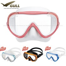 걸 스쿠버다이빙 수경 마스크 코코, 소다블루(화이트실리콘)