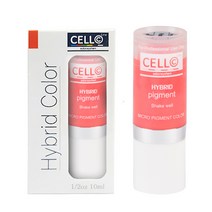 뉴셀라인 하이브리드 반영구화장 색소 / 구매시 사은품제공 머신 수지 겸용색소 눈썹 입술문신, 피치, 1개