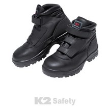 K2 찍찍이타입 끈 없는 방수 가죽 절연화 발목안전화 가벼운안전화 발목꺽임방지