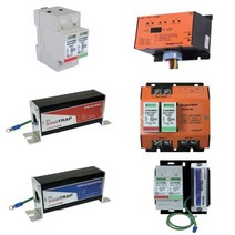 서지 보호기 누전차단기 모음 CCTV 전원 통신 신호 일체형 보호용 네트워크 장비 보호, 카운터내장형 SZK040-220SC