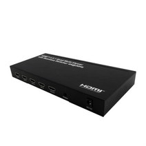 4K HDMI 화면분할기 4X1 모니터 스크린 CCTV 멀티뷰어 60HZ 30 디스플레이 분배기, 단품