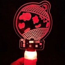 야광스틱 파티용품 응원용품 야광팔찌 미러볼KPOP 방탄소년단 글로우 스틱 라이트 광고 핸드 홀딩 아크릴, 08 H