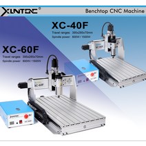 목공펜 선형 가이드가 있는 CNC 더 정밀한 벤치탑 40F 60F 조각 밀링 2023 새 버전, 7.40F 4axis 1500W - 110V