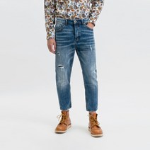 21FW[지아니루포]슬림핏 GL1799 크랙워싱 스크래치 데님
