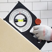 인테리어 목공 산업용 수평계 달린 경사면 각도측정기