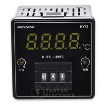 HY-72 KMNRA04 디지털 온도 조절계 K CA 열전대 입력 72X72 사이즈 한영넉스 HY-72D PKMNR08 399도