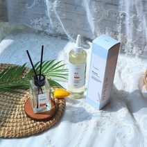 잇츠마이플라워 실내 화장실 디퓨저 실내방향제 리필+디퓨저스틱 5P, 300ml, 튤립