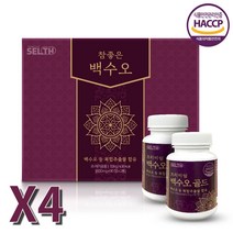 프리미엄 백수오 골드 국내산 백수오 추출물 정 4세트 12개월분, 단품, 단품