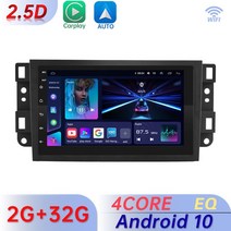 자동차 멀티미디어 플레이어 쉐보레 로바 캡티바 젠트라 아베오 에피카 2006 2011 카플레이 안드로이드 11 2 딘 라디오 GPS, [03] 2G-32G-IPS-GIFT