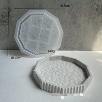 다이아몬드 크리스탈 트레이 클레이 실리콘 몰드 DIY 핸드메이드 공예 아트 쥬얼리 스토리지 플레이트 시, 20 20