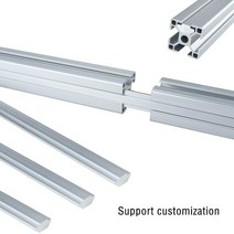 앵글브라켓 4pcs 3030 알루미늄 프로파일 연결 브래킷 액세서리 내부 커넥터 링크 100mm 구멍없이, 04 300mm
