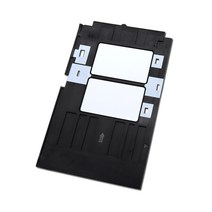 스캐너 부품 프린트 프린터 소품 pvc id 카드 트레이 플라스틱 카드 트레이 엡손 p50 t60 r90 r330 r390 r330 l800 l801 l805 px700w 카드, 없음
