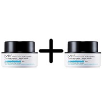 빌리프 더 트루 크림 아쿠아밤 75ml 1+1 가볍고 촉촉한 수분 폭탄 젤타입 크림