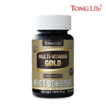 통라이프-무부형제 멀티비타민골드180정-유기농 야채과일28종함유-1병, 1병