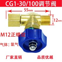 ANME 아세틸렌 PNME 프로판 화염 절단기 가스 밸브 커터 호스 토치 부품 CG1-30 G02 G03 에 적합, 02 Blue, 1개