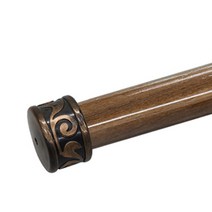 한국레일갤럭시 35mm 원형 커튼봉 커텐봉, 황동