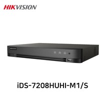 하이크비전 iDS-7208HUHI-M1/S 800만화소 8채널 DVR 녹화기 / DS-7208HUHI-K1 후속, iDS-7208HUHI-M1/S (HDD미포함)