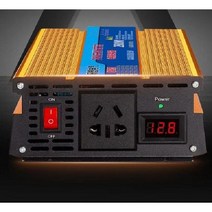 캠핑 차량용 인버터 순수정현파 인버터컨버터 자동차 가정용 변압기, 220V, 12V, 3000W~24V~220V(디지털디스플레이포함)