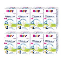 힙 Hipp 콤비오틱 분유 2단계 (600g), 8통, 600g