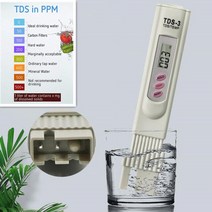 휴대용 TDS 디지털 물 테스터 테스트 펜 수질 분석측정기 순도 검사 0-9999 ppm 측정, 01 Model 1