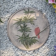 울타리휀스 전원주택 담장 가리게 철망 울타리 견사 가림막 팬스 야외 정원 디딤돌 디딤돌, 어두운 회색