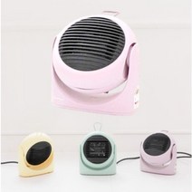 저전력 2단계조절 300W 500W 마카롱 미니 온풍기/캠핑 이너텐트 난방/낚시/발난로, 파스텔 보라