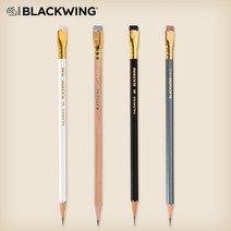 팔로미노 블랙윙 연필 B 2B 3B 4B 전문가용/미술용/스케치 BLACKWING, 각인X, 블랙 한자루 4B (벌크)
