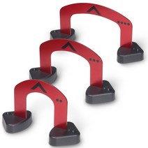 고스포츠 게이트 퍼팅연습기 3종 세트, Red + Black
