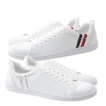 [브리사엔조] 브리사 남성 발편한 데일리 흰색 스니커즈 운동화 2cm