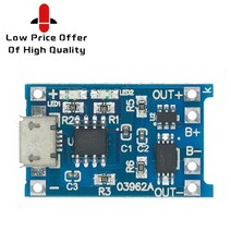 G2030 타입c/마이크로/미니 USB 5V 1A 18650 TP4056 리튬 배터리 충전기 모듈 보드 보호 이중 기능 이온, 03 18650 MICRO