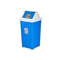 (주)캠크린산업 다모아사각휴지통 3호 15L, 단품