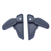 베스파 프리마베라 텐덤 발판LXVS 튜닝 파츠 바이크, 블랙