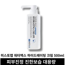 [본사정품] 히스토랩 HISTOLAB 워터맥스 하이드레이팅 크림 500ml 대용량 Hydrating Cream 피부과 수분크림 워터크림, 하이드레이팅 크림 500ml x 2개