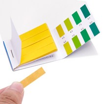PH시험지 책타입 5.5~9.0 5개입 PH 염기성 어항 토양 산도 측정