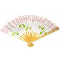 차의 오카다엔 다도용 부채 뒷천가 여성용 (리큐 백수 츠지가 꽃 시라타케 5치수) お茶の岡田園 茶道用扇子 裏千家 女性用 (利休百首 辻ケ花 白竹 5寸) (並)