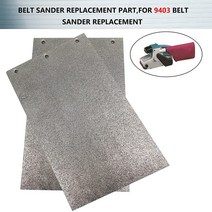 1/2pcs 탄소 플레이트 패드 9403 MT190 MT9 벨트 샌더 3/4 장착 구멍 액세서리