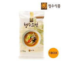 [청수식품] 청수 소면 37인분(봉지) 3.75kg x 4봉, 단품