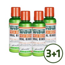 테라브레스 프레시브레스 오랄린스 150ml 마일드민트 3+1, 4개