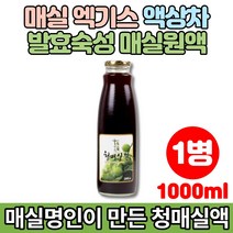코스트코 매실액 매실 액기스 엑기스 진액 원액 농축액 차 청매실, 1병