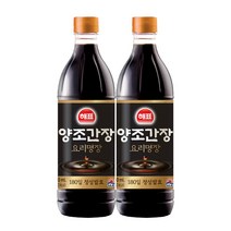 해표 요리명장 양조간장 500ml, 2개