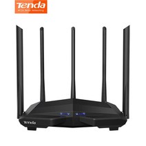Tenda 무선 와이파이 라우터 듀얼 밴드 앱 컨트롤 2.4G/5G 고이득 안테나 와이파이 리피터 AC11 AC1200, 03 add UK plug