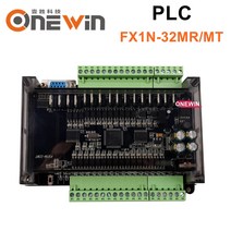 FX3U32MT PLC 산업용 제어 보드 6AD 2DA 릴레이 출력 RTC RS485 CAN 통신 FX1N fx2n과 호환, 01 32MT-4 Channel